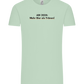 Mehr Bier Als Tränen Design - Comfort Unisex T-Shirt_ICE GREEN_front