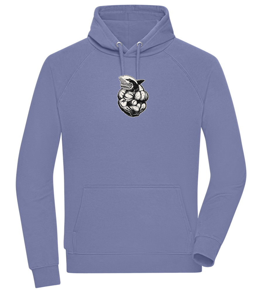 Shark Flex Design - Comfort unisex hoodie_BLUE_front