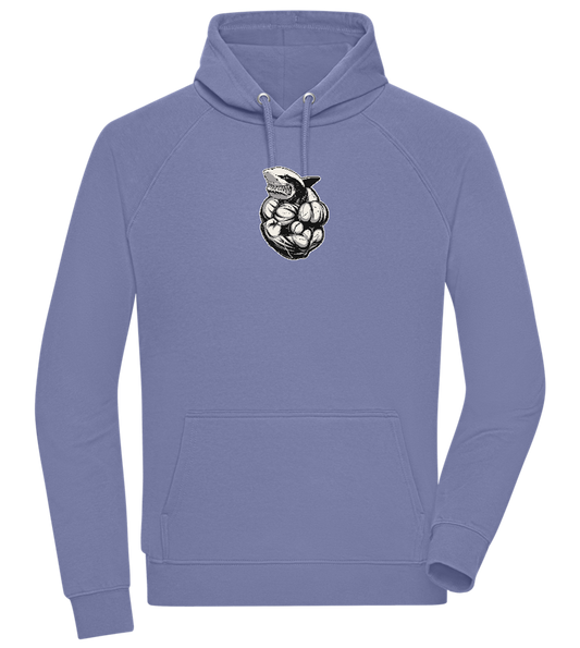 Shark Flex Design - Comfort unisex hoodie_BLUE_front