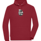 Shark Flex Design - Comfort unisex hoodie_BORDEAUX_front