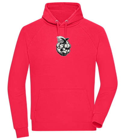 Shark Flex Design - Comfort unisex hoodie_RED_front