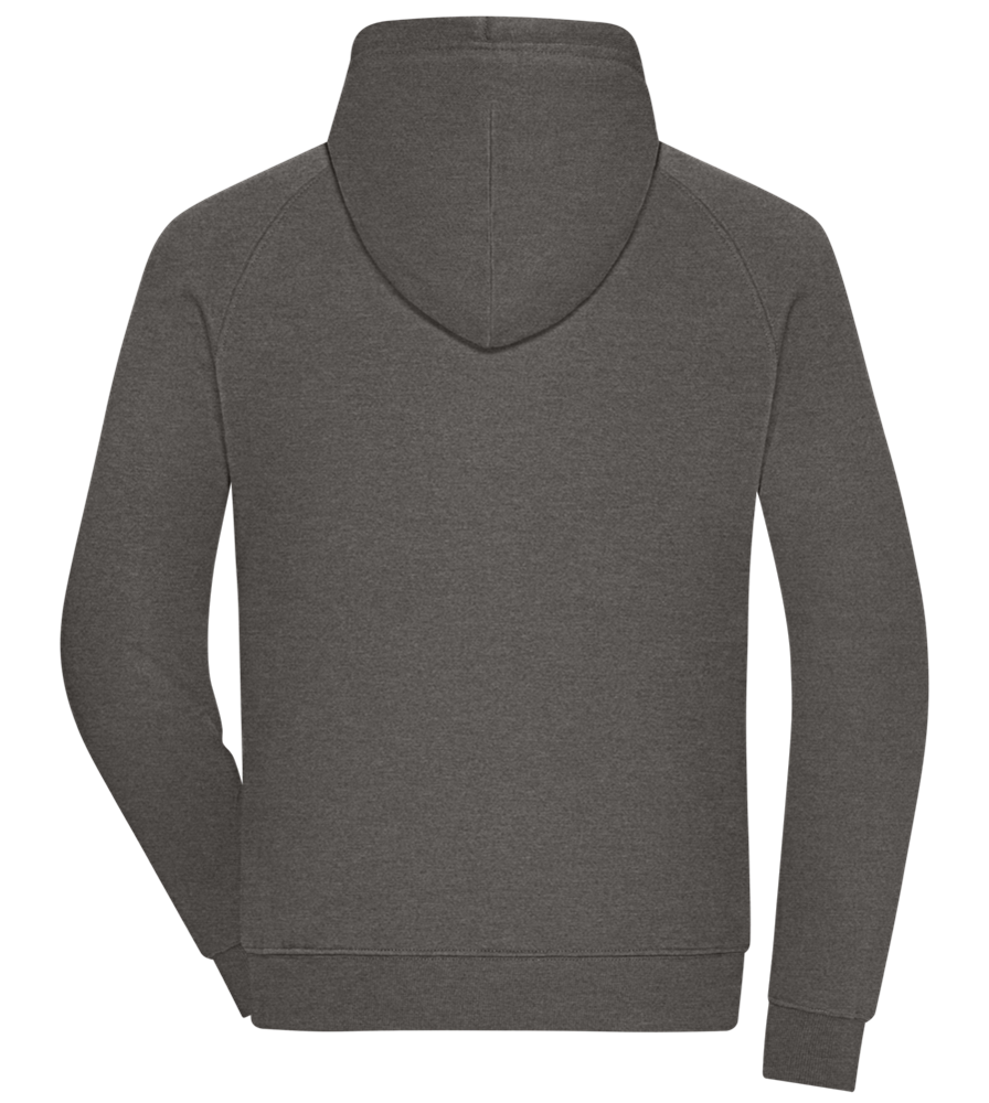 Shark Flex Design - Comfort unisex hoodie_CHARCOAL CHIN_back