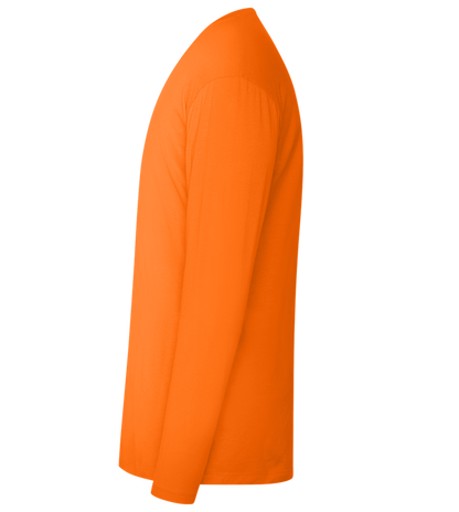 So Gut Kann Nur Ein Bachelor Aussehen Design - Comfort men's long sleeve t-shirt_ORANGE_left