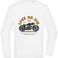 Cafe Racer Motor Design - Comfort Essential Unisex Sweater_WHITE_front