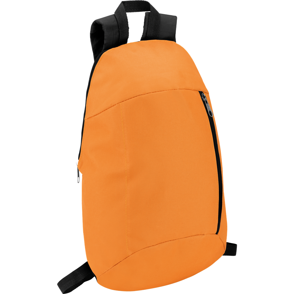 Backpack with Front Zipper Pocket_ORANGE_DETAILEDIMAGE_front_1