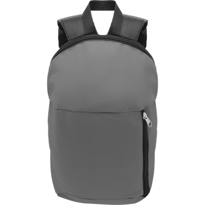 Backpack with Front Zipper Pocket_STONE GREY_DETAILEDIMAGE_front_2