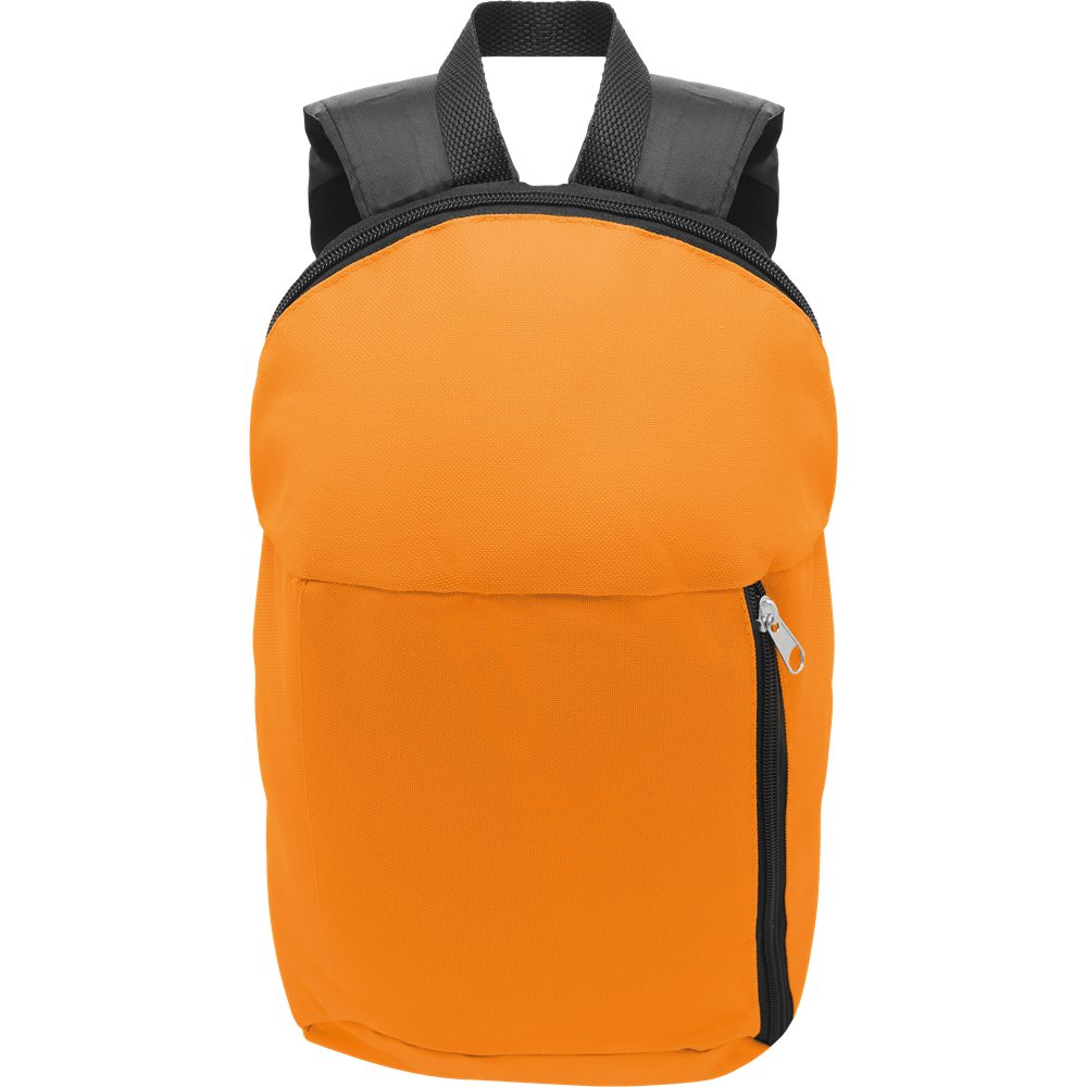Backpack with Front Zipper Pocket_ORANGE_DETAILEDIMAGE_front_2