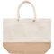 Canvas Beach Bag with Jute Detail_BEIGE_front