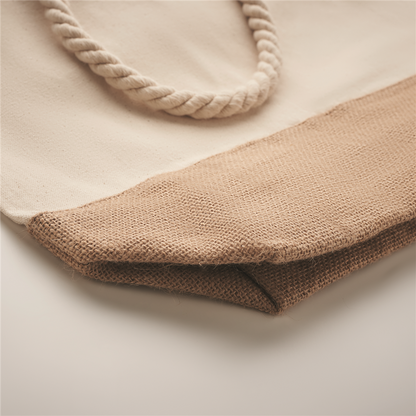 Canvas Beach Bag with Jute Detail_BEIGE_DETAILEDIMAGE_back_1
