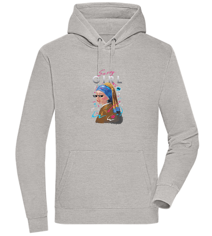 The Sassy Girl Design - Premium unisex hoodie_ORION GREY II_front