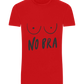 No Bra Today Design - Basic Unisex T-Shirt_RED_front