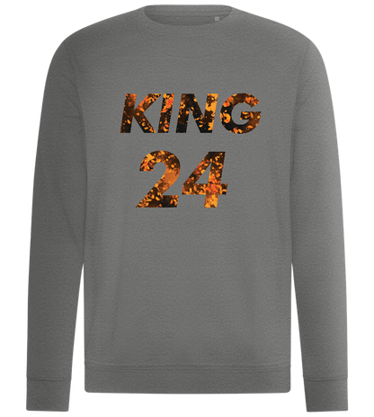 KING 24 Design - Comfort unisex sweater_ORION GREY II_front