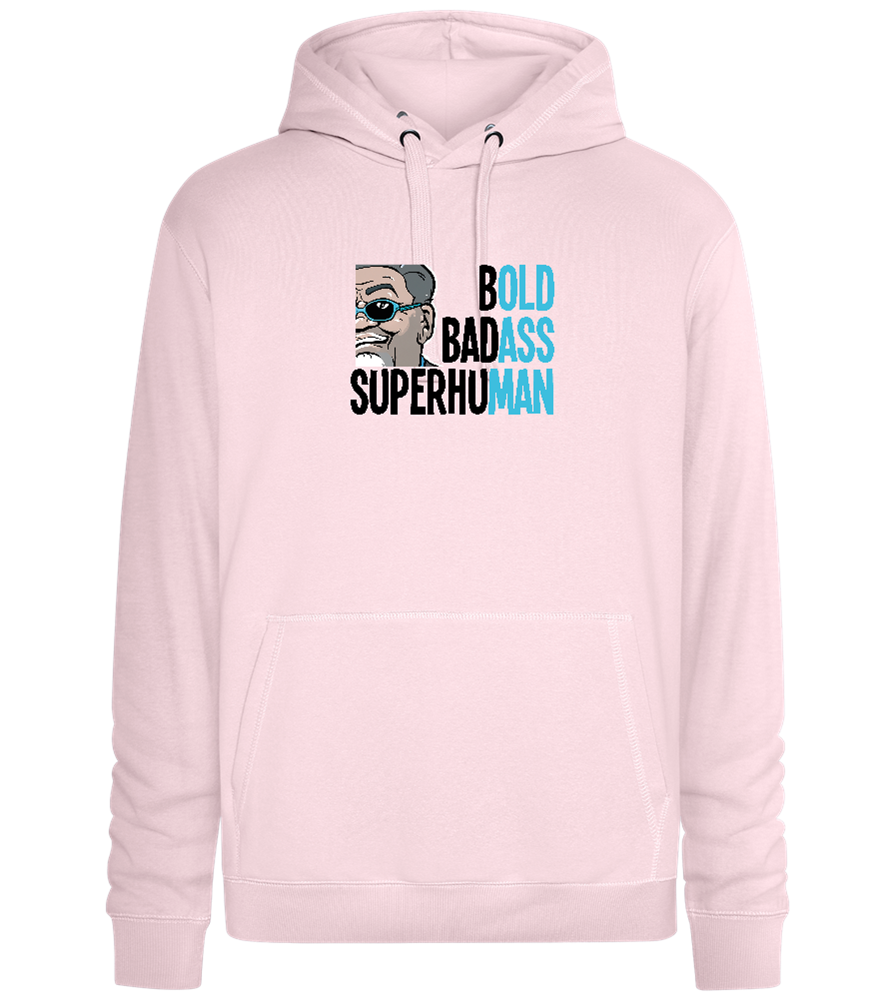 Bold Man Design - Premium unisex hoodie_LIGHT PEACH ROSE_front