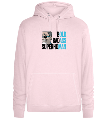 Bold Man Design - Premium unisex hoodie_LIGHT PEACH ROSE_front