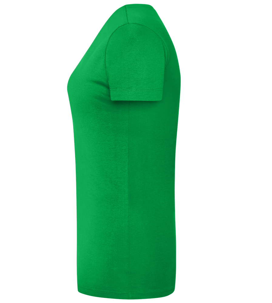 Happiness is Happening Design - Comfort women's t-shirt_MEADOW GREEN_left