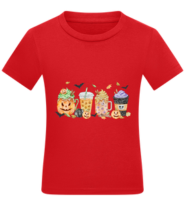 Halloween Drinks Design - Comfort kids fitted t-shirt