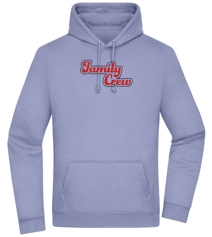 Family Crew Design - Premium Essential Unisex Hoodie_BLUE_front