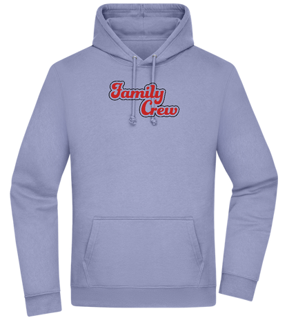 Family Crew Design - Premium Essential Unisex Hoodie_BLUE_front