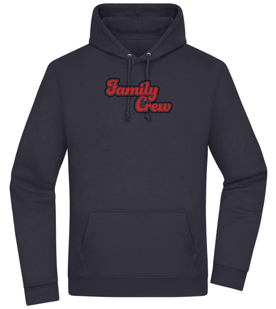 Family Crew Design - Premium Essential Unisex Hoodie_FRENCH NAVY_front