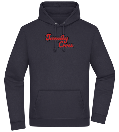 Family Crew Design - Premium Essential Unisex Hoodie_FRENCH NAVY_front