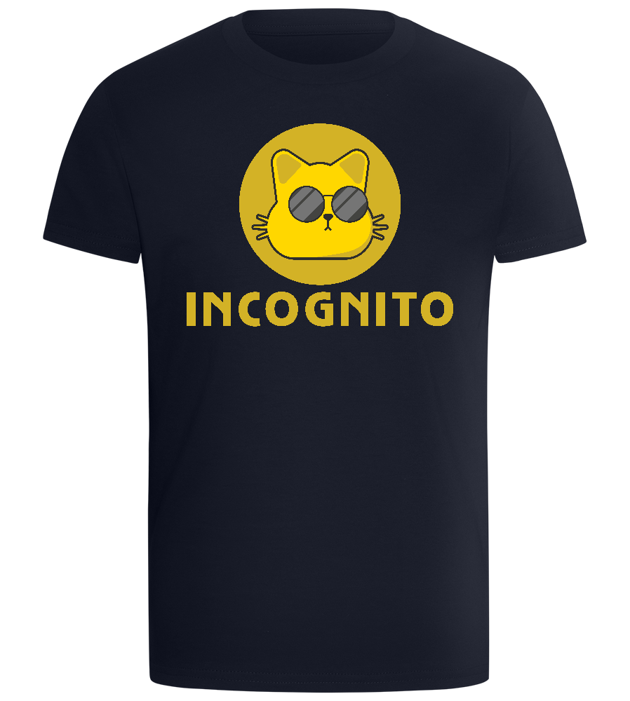 Incognito Design - Comfort boys fitted t-shirt_FRENCH NAVY_front