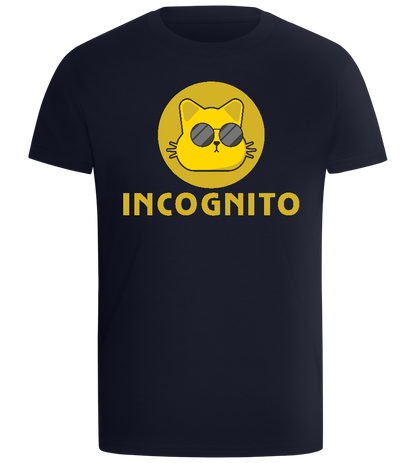 Incognito Design - Comfort boys fitted t-shirt_FRENCH NAVY_front