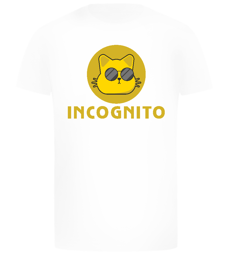 Incognito Design - Comfort boys fitted t-shirt_WHITE_front