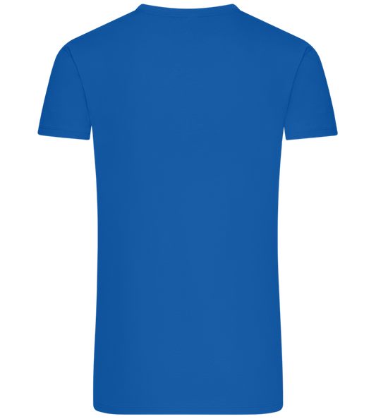 Good Vibes Design - Comfort Unisex T-Shirt_ROYAL_back