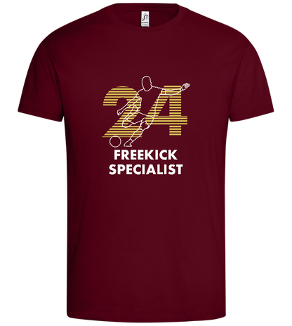 Freekick Specialist Design - Premium men's t-shirt_CHILE_front