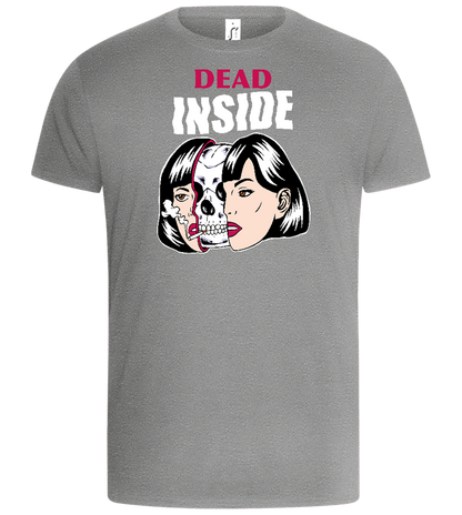 Dead Inside Design - Basic Unisex T-Shirt_ORION GREY_front