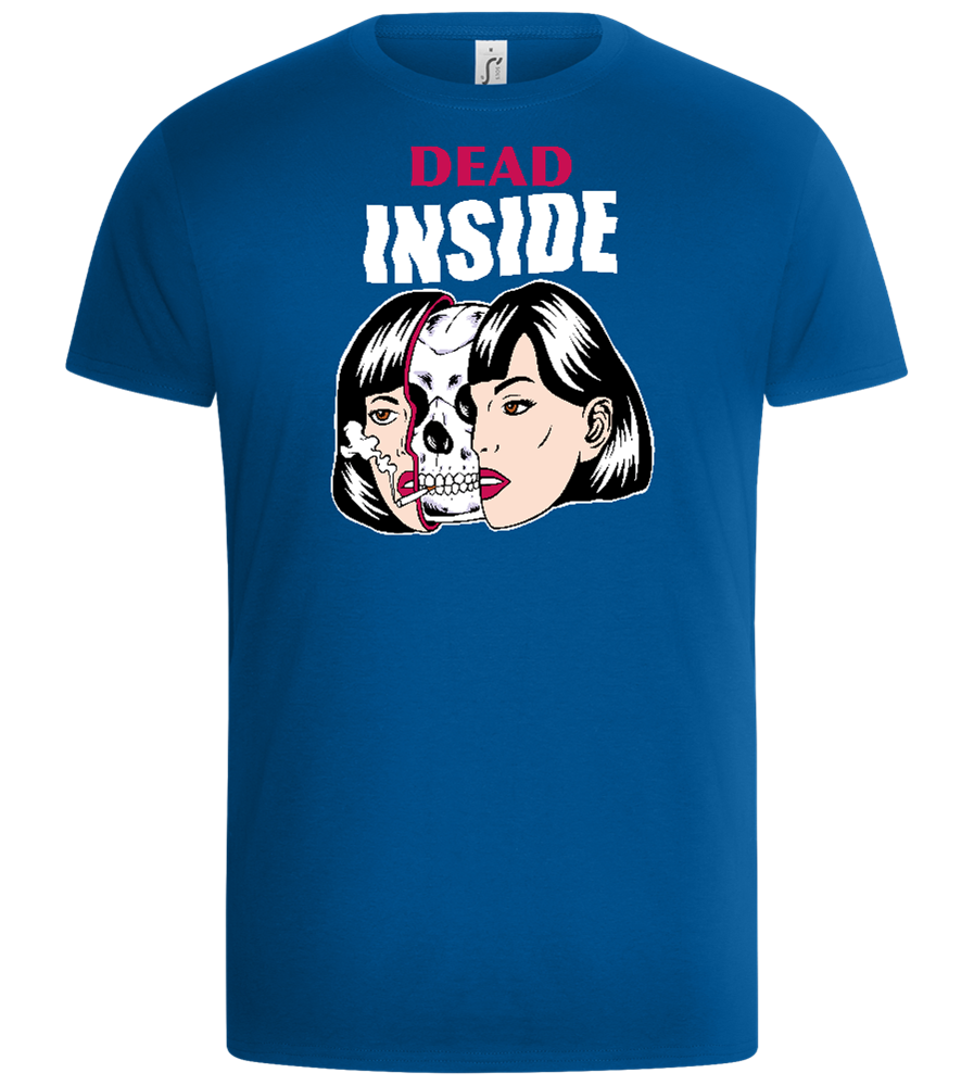 Dead Inside Design - Basic Unisex T-Shirt_ROYAL_front