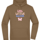 Cool Little Sister Butterfly Design - Premium Essential Unisex Hoodie_ARMY_front