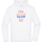 Cool Little Sister Butterfly Design - Premium Essential Unisex Hoodie_WHITE_front