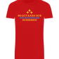 So Gut Kann Nur Ein Bachelor Aussehen Design - Basic Unisex T-Shirt_RED_front