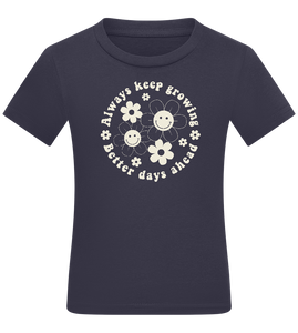 Keep Growing Design - Comfort kids fitted t-shirt