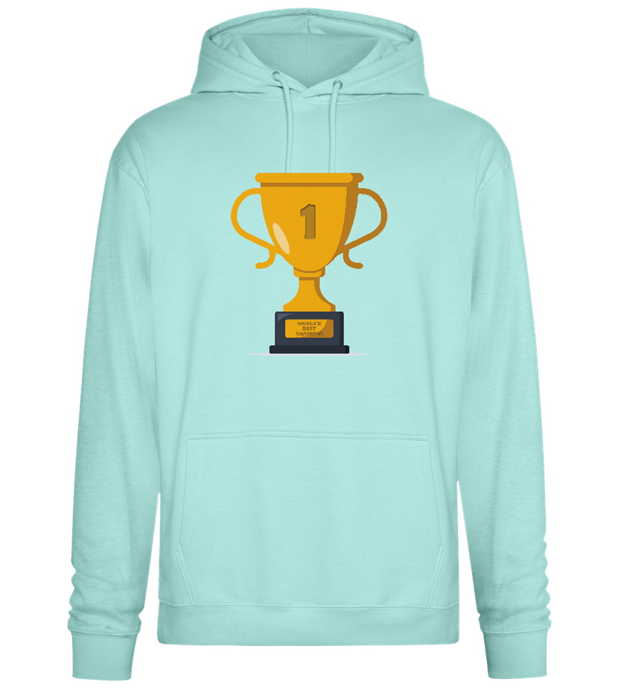 #1 Grandma Design - Premium Essential Unisex Hoodie_ARCTIC BLUE_front