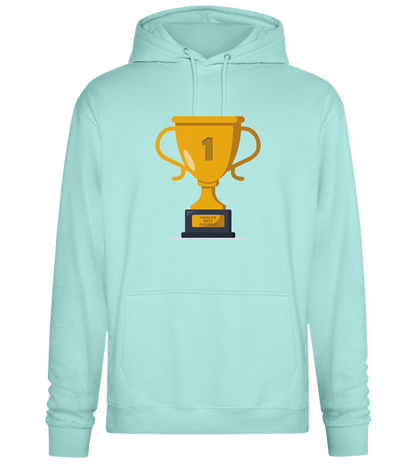 #1 Grandma Design - Premium Essential Unisex Hoodie_ARCTIC BLUE_front