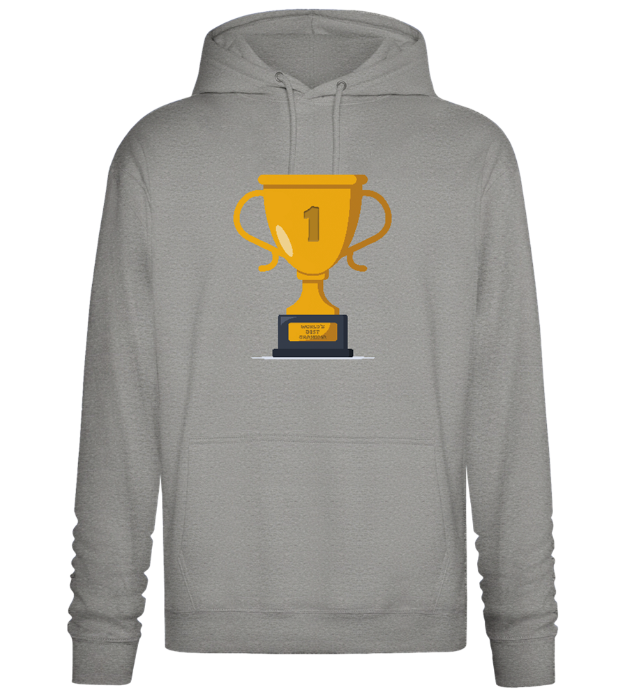 #1 Grandma Design - Premium Essential Unisex Hoodie_ORION GREY II_front