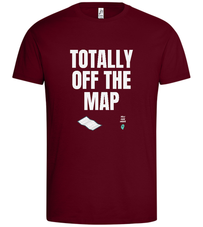 Off the Map Design - Premium men's t-shirt_CHILE_front