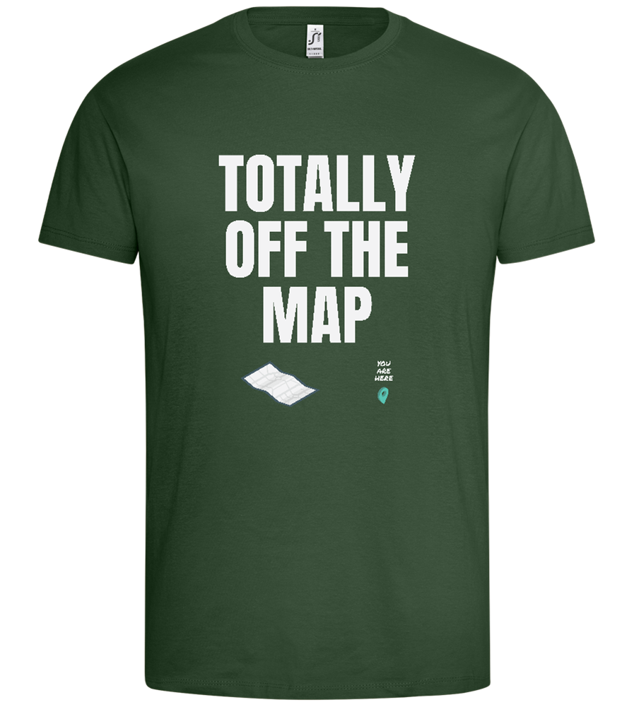 Off the Map Design - Premium men's t-shirt_GREEN BOTTLE_front