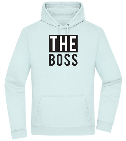 The Boss Design - Premium Essential Unisex Hoodie_ARCTIC BLUE_front