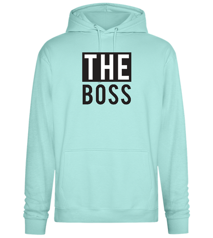 The Boss Design - Premium Essential Unisex Hoodie_ARCTIC BLUE_front