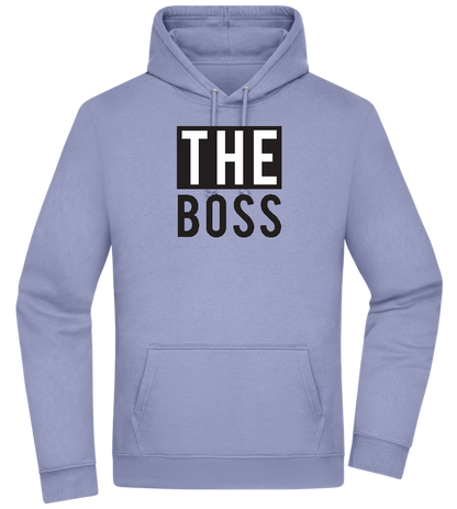 The Boss Design - Premium Essential Unisex Hoodie_BLUE_front