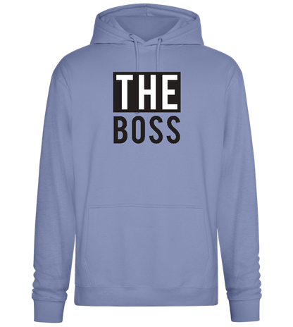 The Boss Design - Premium Essential Unisex Hoodie_BLUE_front