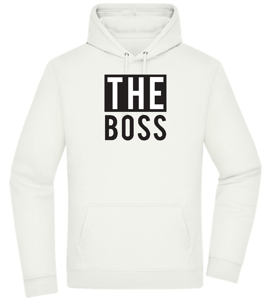 The Boss Design - Premium Essential Unisex Hoodie_CREAMY GREEN_front