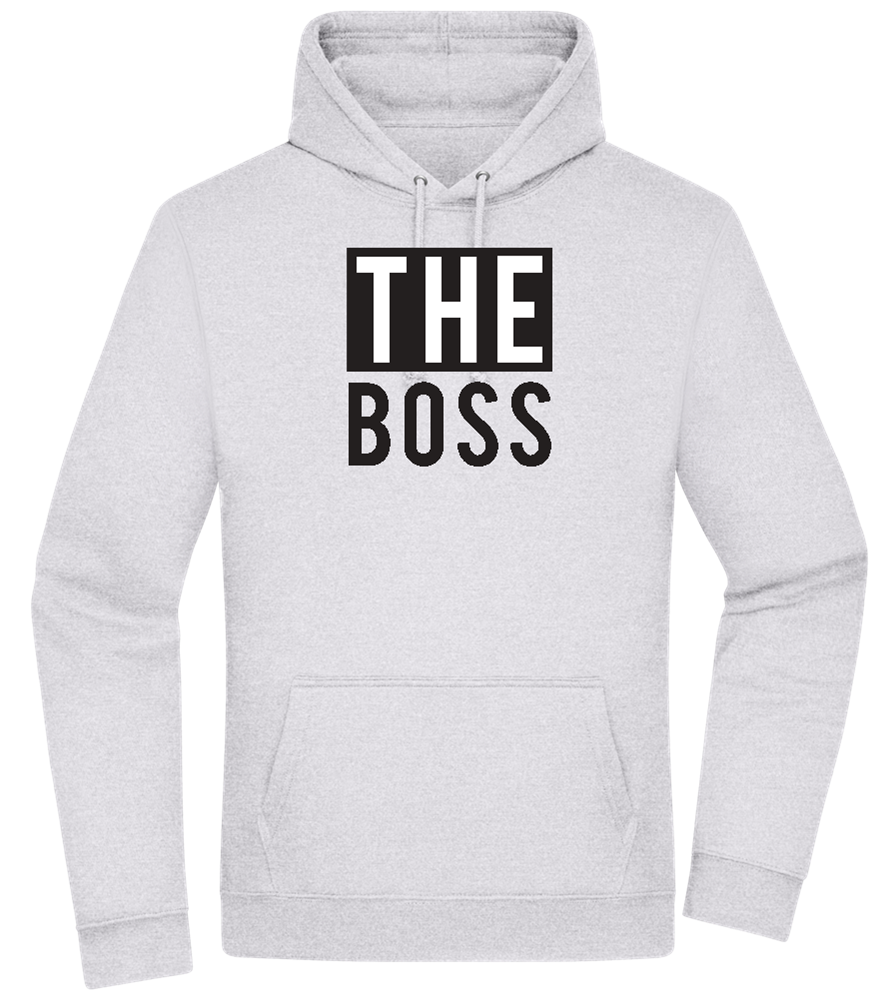 The Boss Design - Premium Essential Unisex Hoodie_ORION GREY II_front