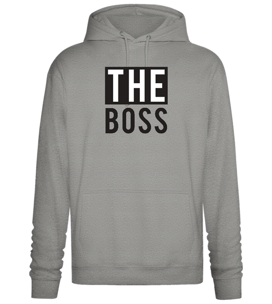 The Boss Design - Premium Essential Unisex Hoodie_ORION GREY II_front