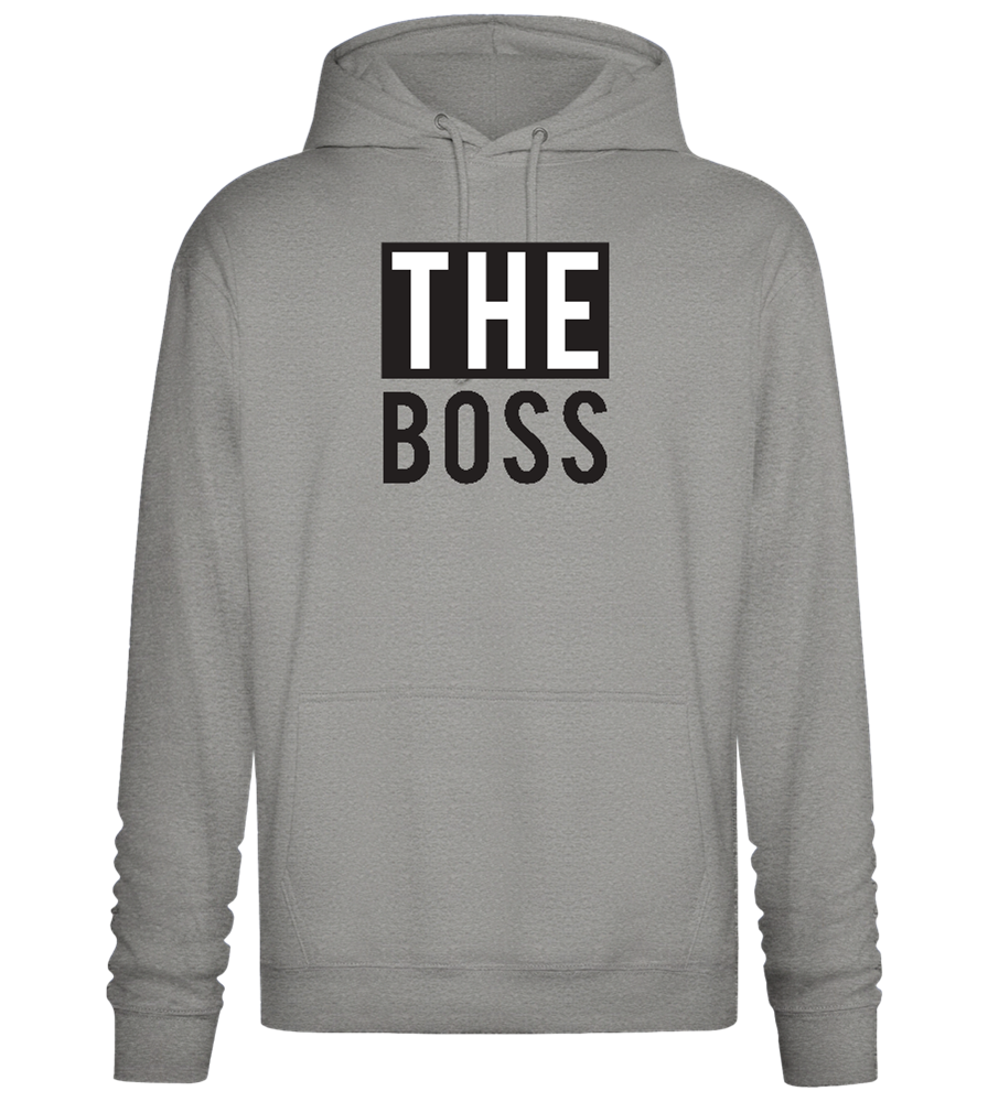 The Boss Design - Premium Essential Unisex Hoodie_ORION GREY II_front