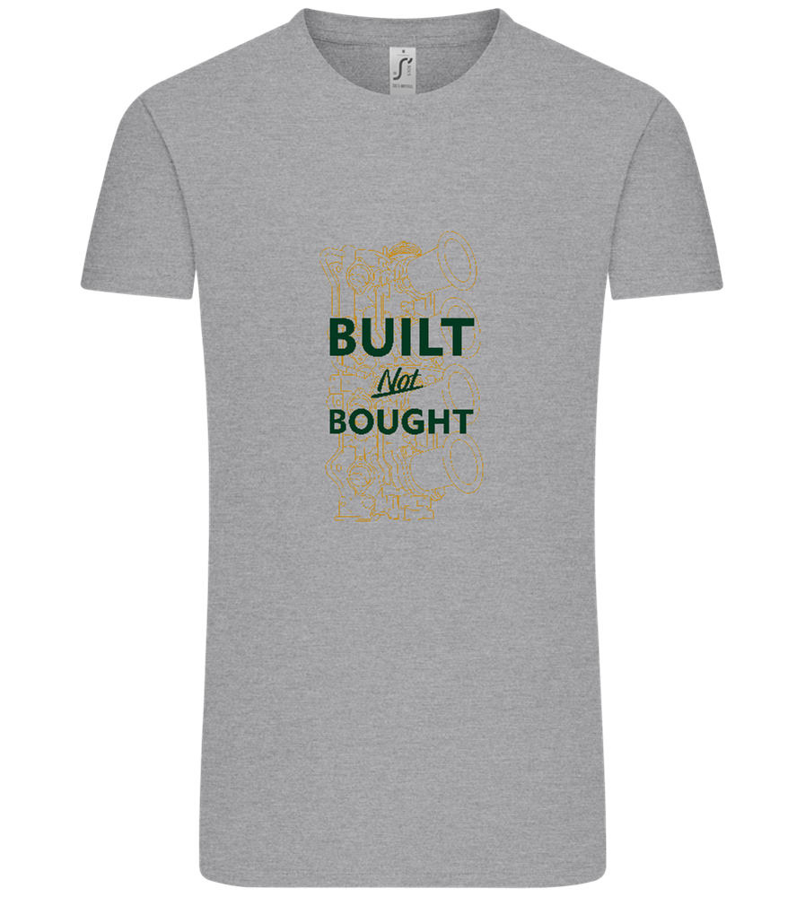Built Not Bought Car Design - Comfort Unisex T-Shirt_ORION GREY_front