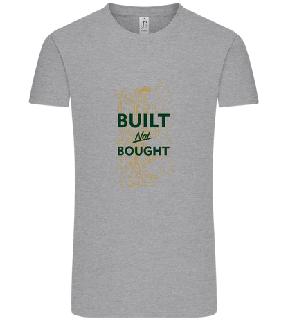 Built Not Bought Car Design - Comfort Unisex T-Shirt_ORION GREY_front